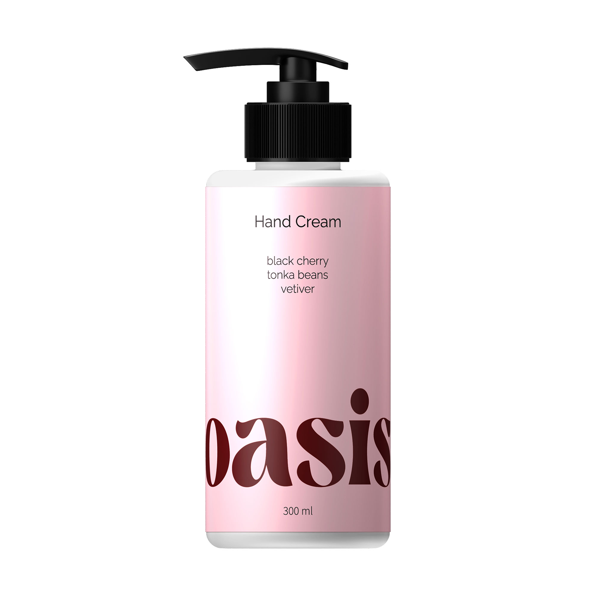Парфумований крем для рук Oasis Lost Cherry Black Cherry Tonka Beans Vetiver Hand Cream, 300 мл